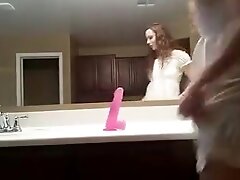 Dress dildo fun