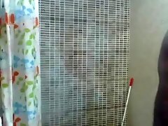 Indian Guy Taking A Shower