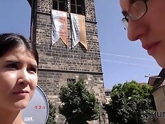 Skinny Guy With Glasses Watched His Girl Cheating On Him