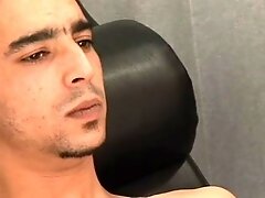 Kinky babes probe hairy male butts