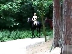 nudist teen 18+ ride horse