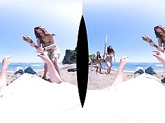 Amazon Island: Fucking You until Your Balls Run Dry; Big Tits Japanese Babes Outdoor Sex Cosplay