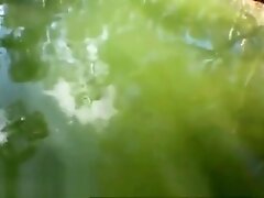 Tiny Asian Thai Heather Deep goes fishing and plays hide th