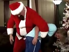 spanked by santa