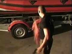 Black babe gets ass pounding