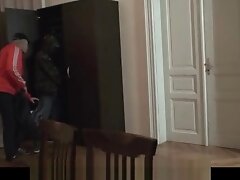 Robbery leads to threesome with hot Step mom and boys