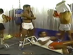 Black Gay Gym Gang Bang - Vintage