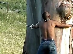 Fabulous amateur gay scene with Spanking, Outdoor scenes