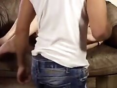 Ideal Chick Spreads Slim Snatch And Loses Virginity