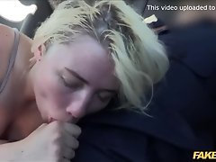 British Blond Hair Girl Humped In Spain By Cop 2 - Fake Cop