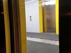 Nice girl s ass in tight red pants