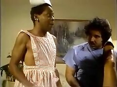 Vintage Interracial three-some