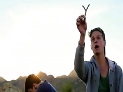 Jake and Max's gay road trip with group fucking