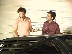 Retro gangbang in the full play