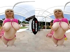 Hot Stepdaughter Uses Her 36DD Natural Tits To Seduce Her Big Dick Stepdad - RealHotVR