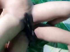 Step sister-in-law Fucked Me By Lying Upside Down