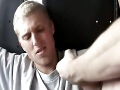 Straight Boy Tricked, Cuffed, Blown, And Facialized