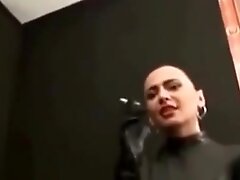 dominatrix in leather