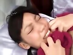 Cute Asian Girl Fucked By A Strap-on