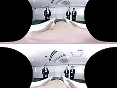 Three Beautiful SOD Employees Participate in a Special Project; Amateur JAV Hardcore MFFF Fourssome