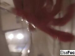 Elsa Jean in Tight teen 18+ Elsa Toys Her Wet Pussy - ElsaJean