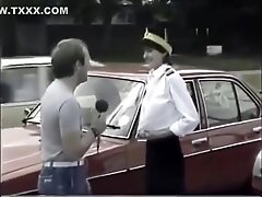 Public Nude traffic warden