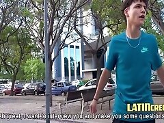 Cute Latin Twink Agrees To Spread Legs For Money 8 Min