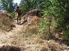 POINT-OF-VIEW Outdoor Lesbian Amazing Sex