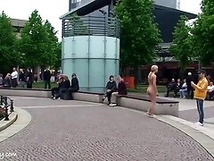 Celine Outdoor Public - Horny Blonde