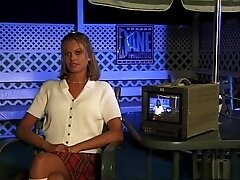 Fabulous pornstar Briana Banks in incredible blonde, college porn scene