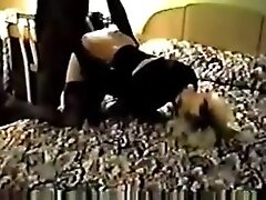 Blonde white woman goes black for the first time - Amateur Interracial Homemade