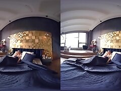 Bedtime Beauty; Hot Striptease High Class Big Tit Blonde